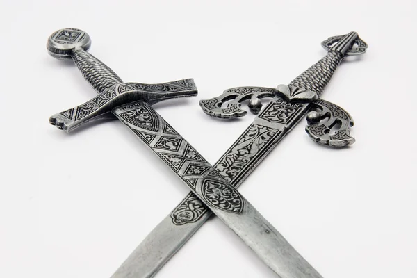 Два древних меча — стоковое фото