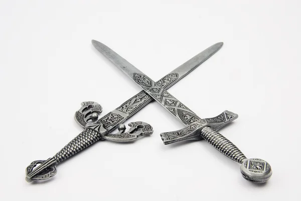 Two Ancient swords — Stock Photo, Image