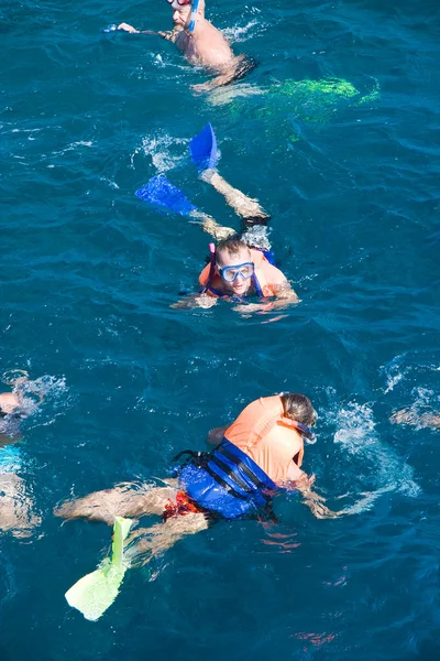 Schwimmen im Roten Meer — Stockfoto