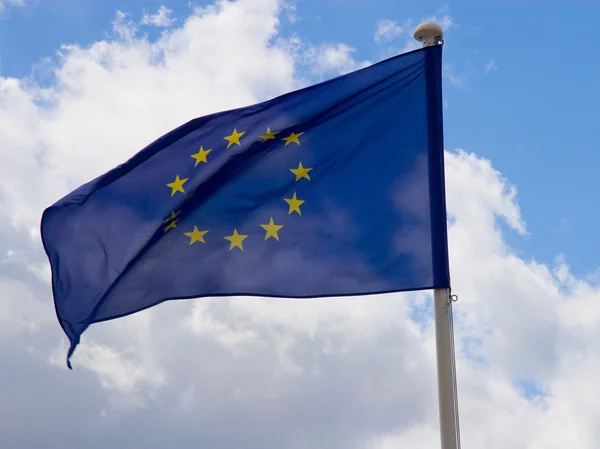 Bandiera dell'Unione europea — Foto Stock