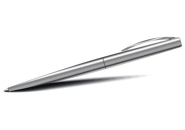 stock vector Silver Pen