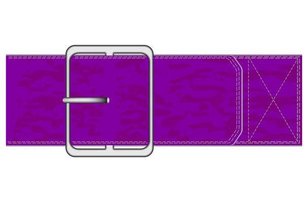 Violettgürtel — Stockvektor