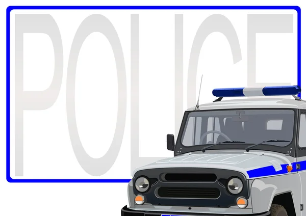 La policía — Archivo Imágenes Vectoriales