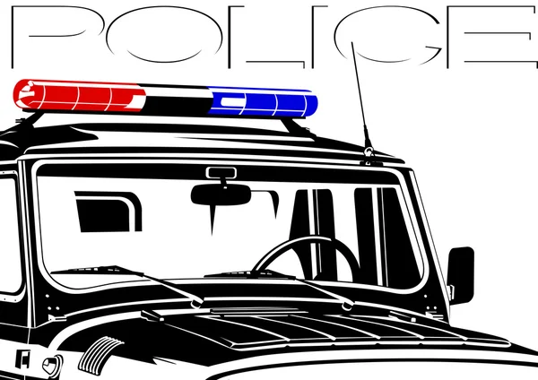 Agent de police Beacon — Image vectorielle