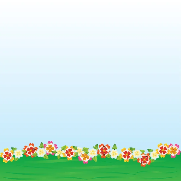 Voorjaarsbloemen — Stockvector