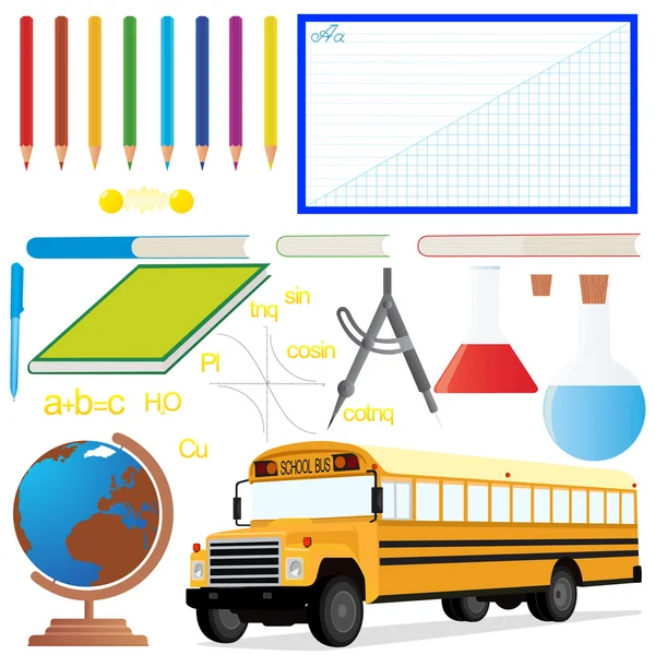 Escola — Vetor de Stock