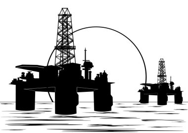 The industrial landscape clipart