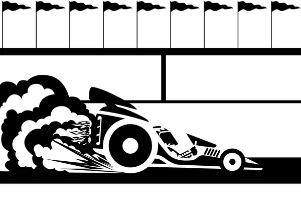 Race car — Stock Vector