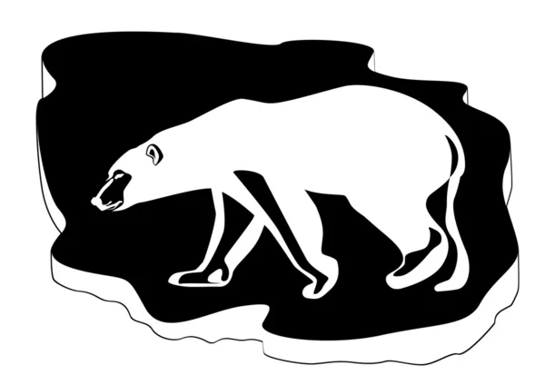 Kutup ayısı — Stok Vektör