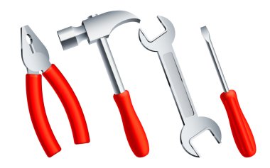 Construction tools. clipart