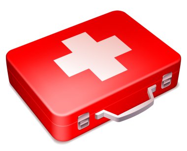 First aid kit. clipart