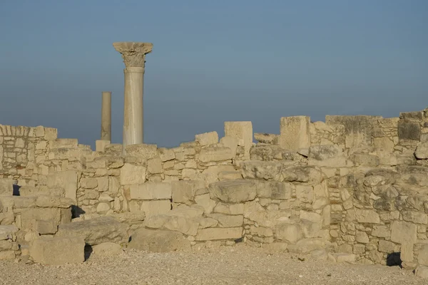 Archeologische site van Kourion op cyprus — Stockfoto