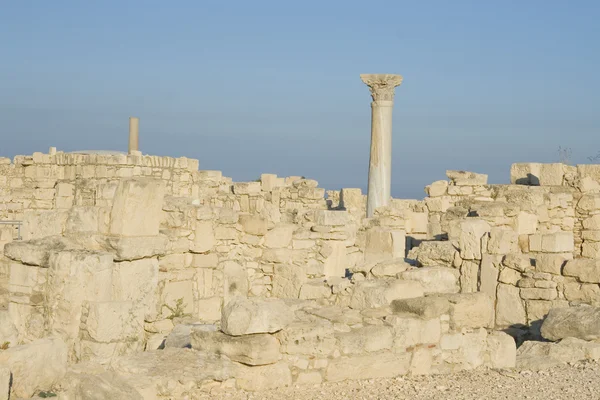 Antické ruiny v kurion, Kypr — Stock fotografie