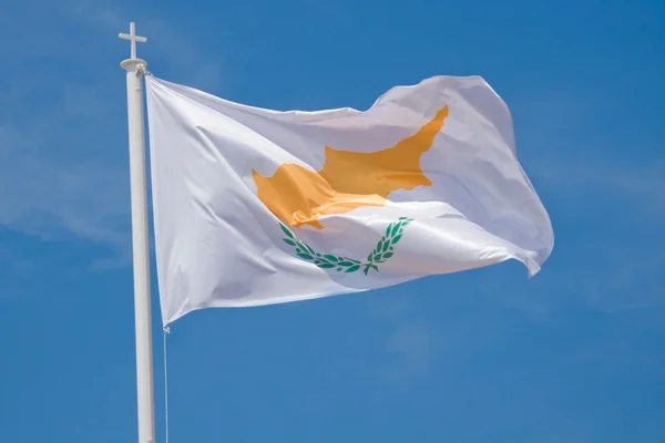 Ciprusi zászló — Stock Fotó
