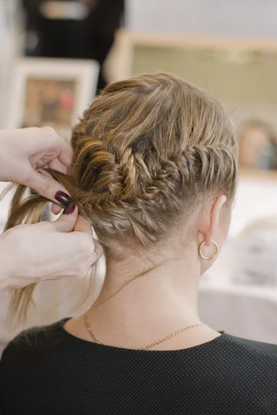 stock image Braiding