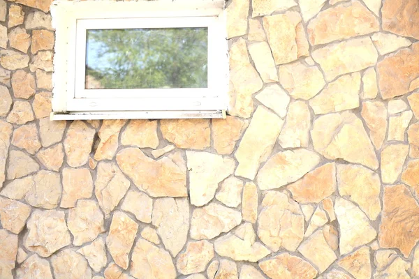 Decorate Granite Stone Wall — Stock Photo, Image