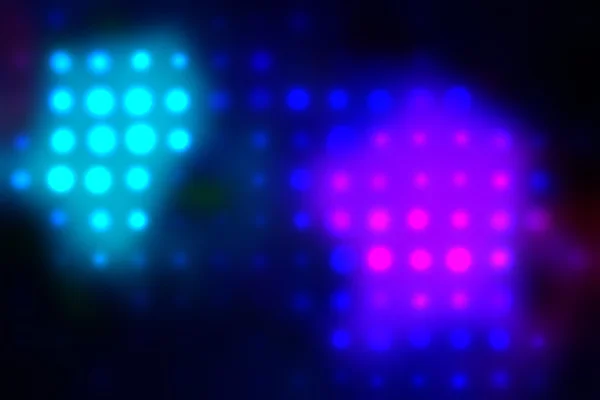 stock image Illustration of blurred neon disco light dots