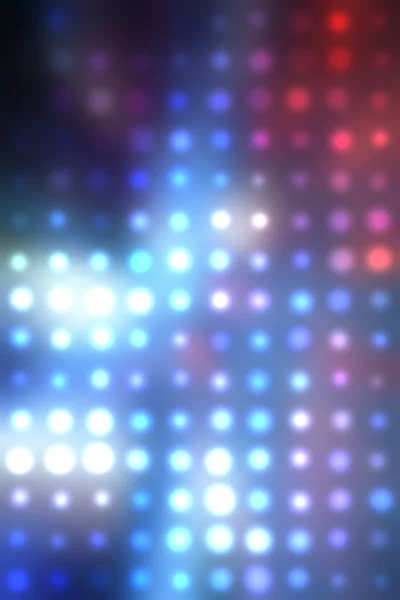 Иллюстрация размытых неоновых световых точек диско — стоковое фото