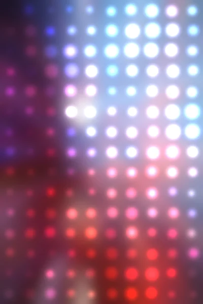 stock image Illustration of blurred neon disco light dots