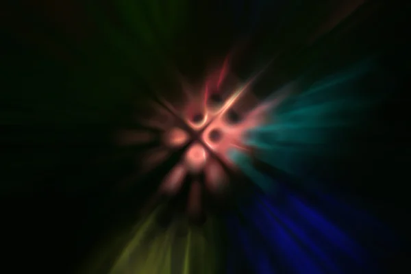 Magische Scheinwerfer mit Strahlen und Leuchtwirkung — Stockfoto