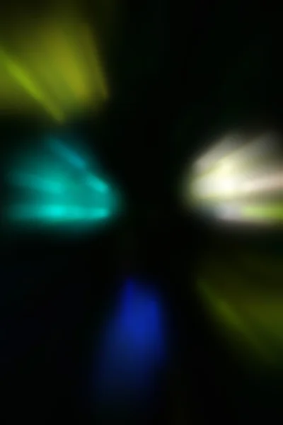 Illustrazione di punti luce sfocati al neon discoteca — Foto Stock