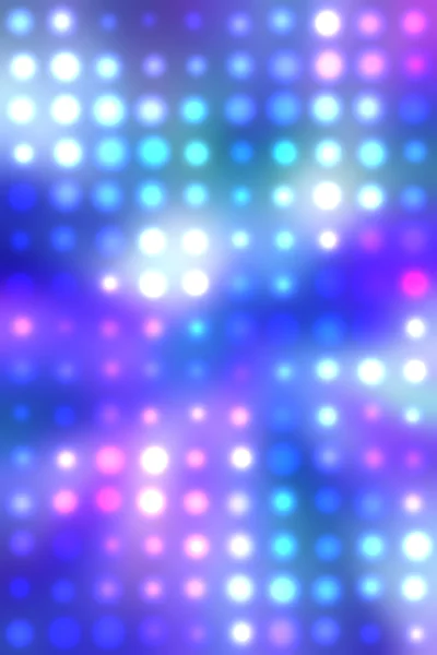 stock image Illustration of blurred neon disco light dots