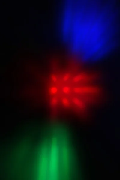 Απεικόνιση θολή neon disco φως κουκκίδες — Φωτογραφία Αρχείου