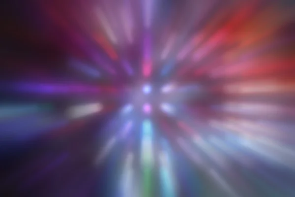 Illustratie van wazig neon disco lichte stippen — Stockfoto
