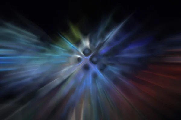 Magische Scheinwerfer mit Strahlen und Leuchtwirkung — Stockfoto