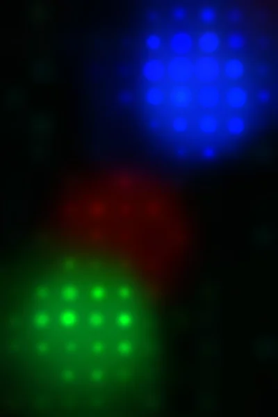 stock image Illustration of blurred neon disco light dots