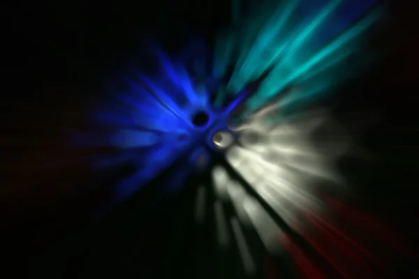 Işınlar ve ışıldayan efektli sihirli spot ışıkları — Stok fotoğraf