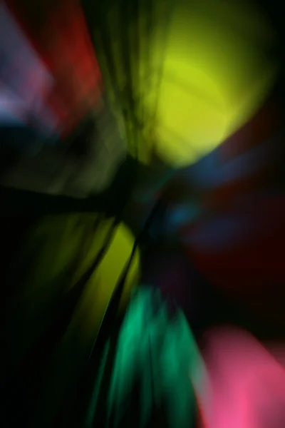Koyu bir arkaplan karşısında Bokeh rengi — Stok fotoğraf