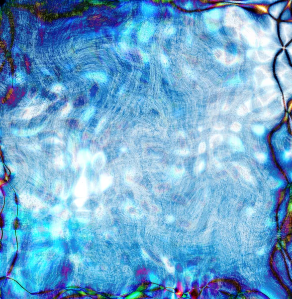 Aquarel abstracte patroon. computer gegenereerde illustratie. — Stockfoto