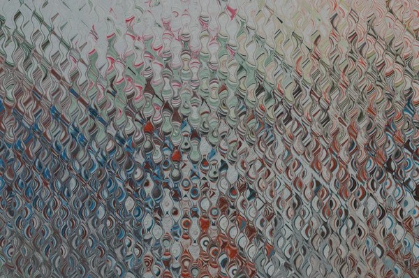 Kleurrijke gebrandschilderd glas achtergrond abstract — Stockfoto