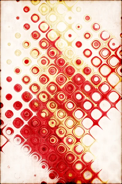 Diseño de gráficos punteados rojos — Foto de Stock