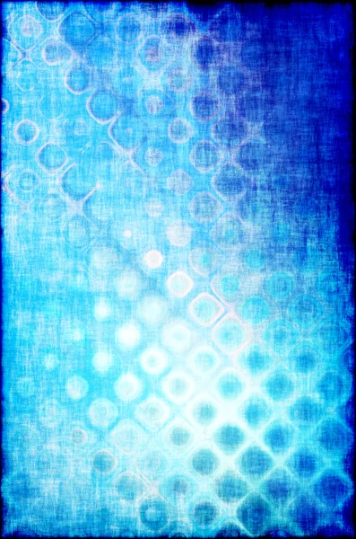 Abstrakter Hintergrund blaue Bokeh-Kreise — Stockfoto