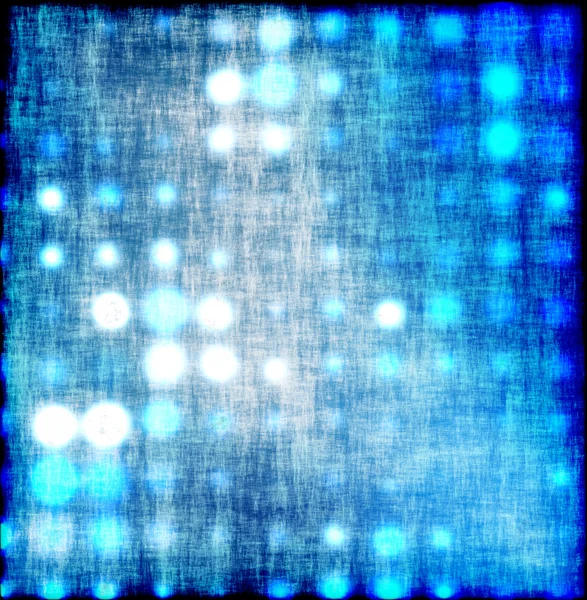 Абстрактные синие боке-круги — стоковое фото