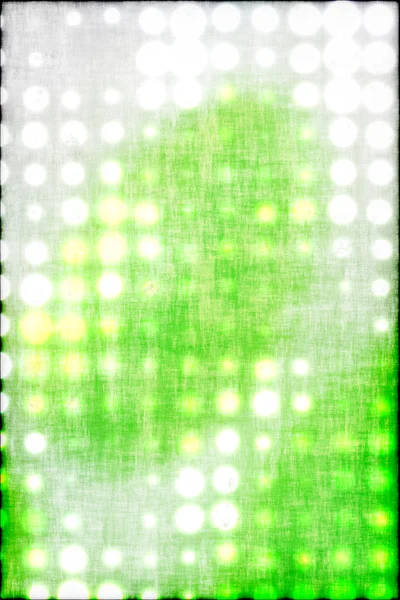 배경으로 녹색에 초점 빛 점 중 — 스톡 사진
