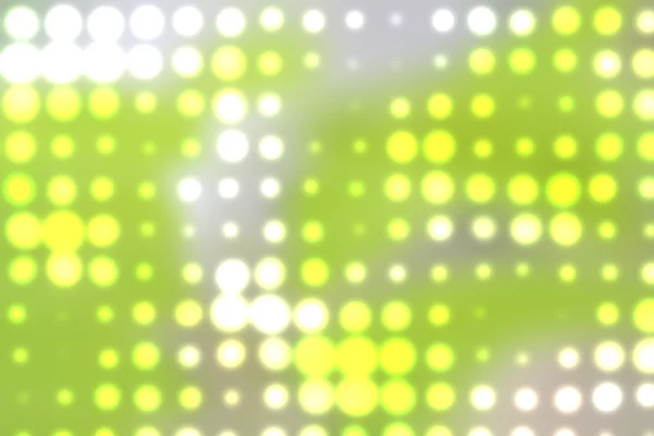 Tło z z punktów ostrości światła w kolorze zielonym — Zdjęcie stockowe