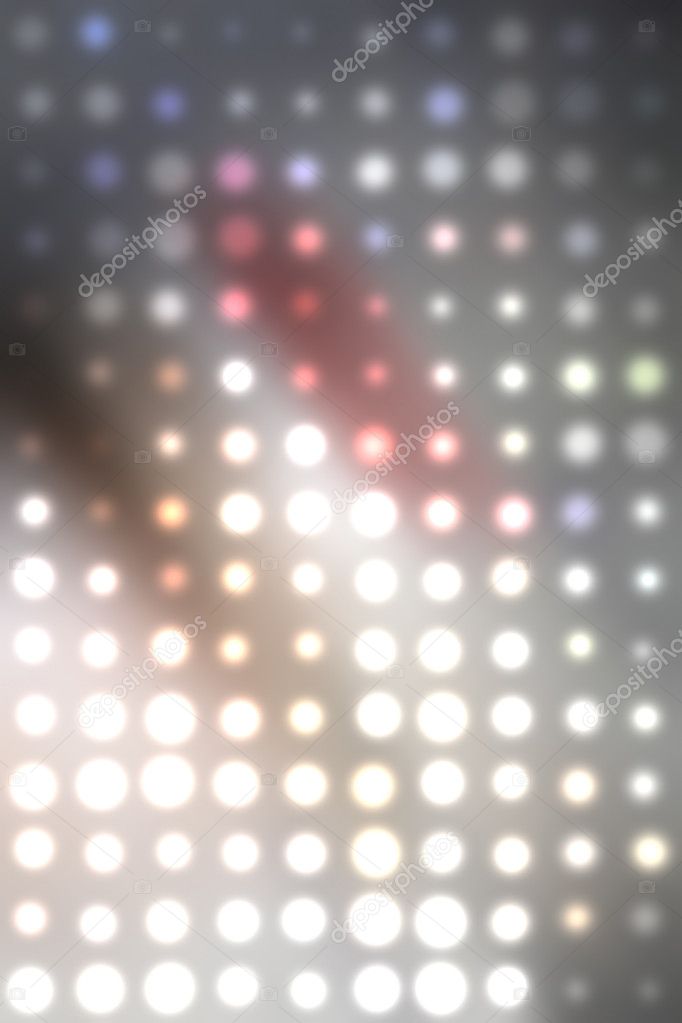 Light dots abstract background