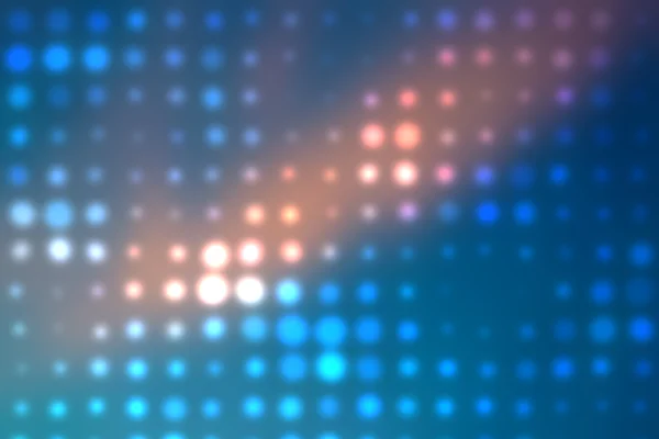 Papel de parede abstrato de pontos coloridos — Fotografia de Stock