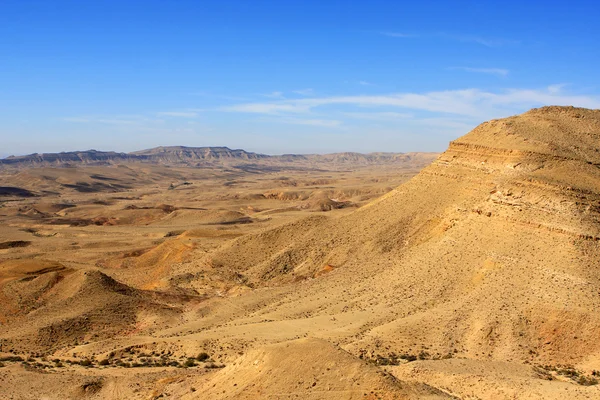 Büyük makhtesh, İsrail — Stok fotoğraf