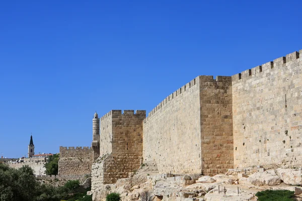 Jeruzsálem falai — Stock Fotó