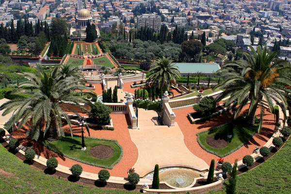 Jardins Bahai, israel — Fotografia de Stock