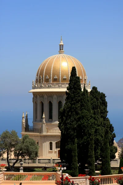 Svatyně Báb, Izrael — Stock fotografie