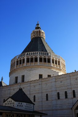 The Basilica of the Annunciation, Nazareth clipart