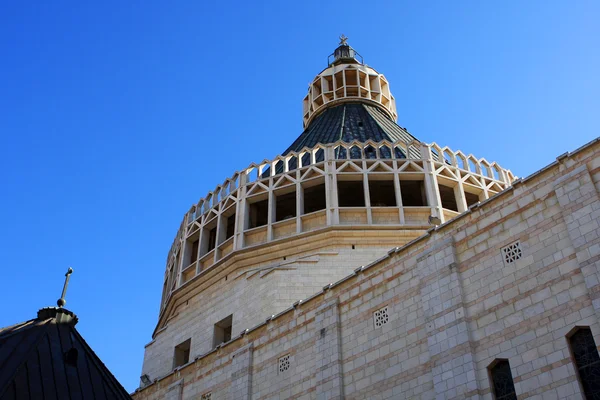 De basiliek van de Annunciatie, nazareth — Stockfoto