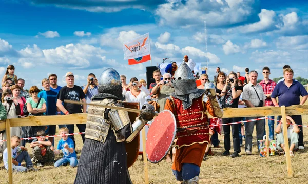 騎士の戦い — ストック写真
