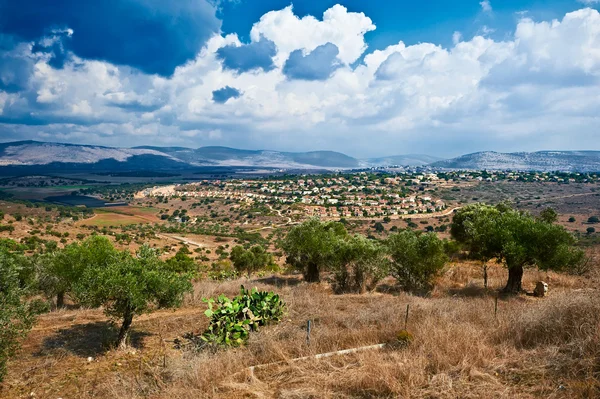 Panorama des Dorfes — Stockfoto