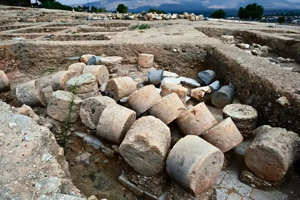 イスラエルの考古学的発掘 — ストック写真